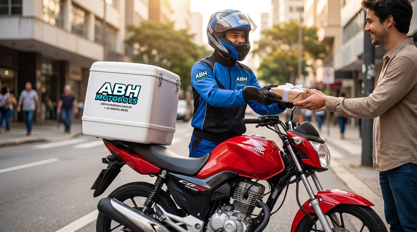 Equipe ABH Motoboys em Santa Efigênia - BH